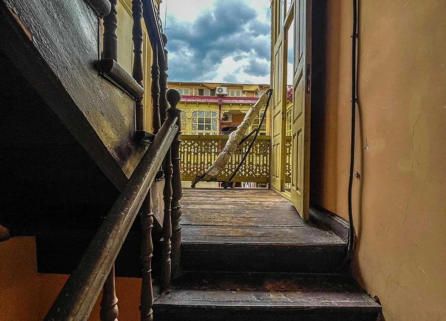 Lägenhet Mansard Georgian Sun In The City Center Tbilisi Georgien